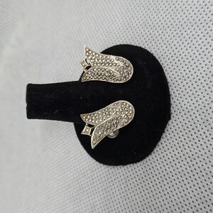 Sterling Silver 925 Art Deco Earrings